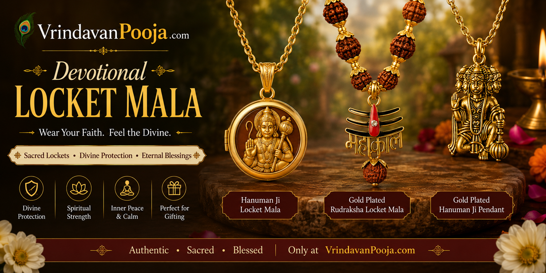 Devotional Lockets Mala