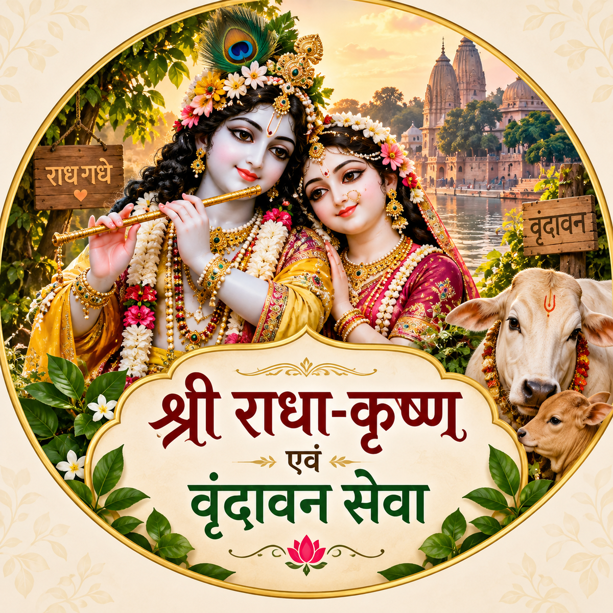 Shri Radha Krishna & Vrindavan Seva