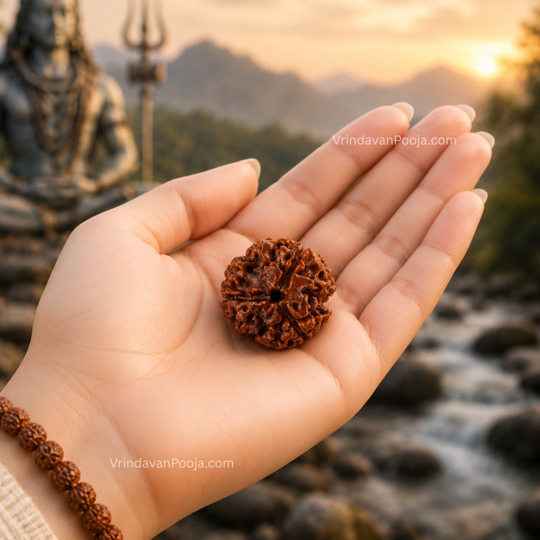 3 Mukhi Abhimantrit Rudraksha
