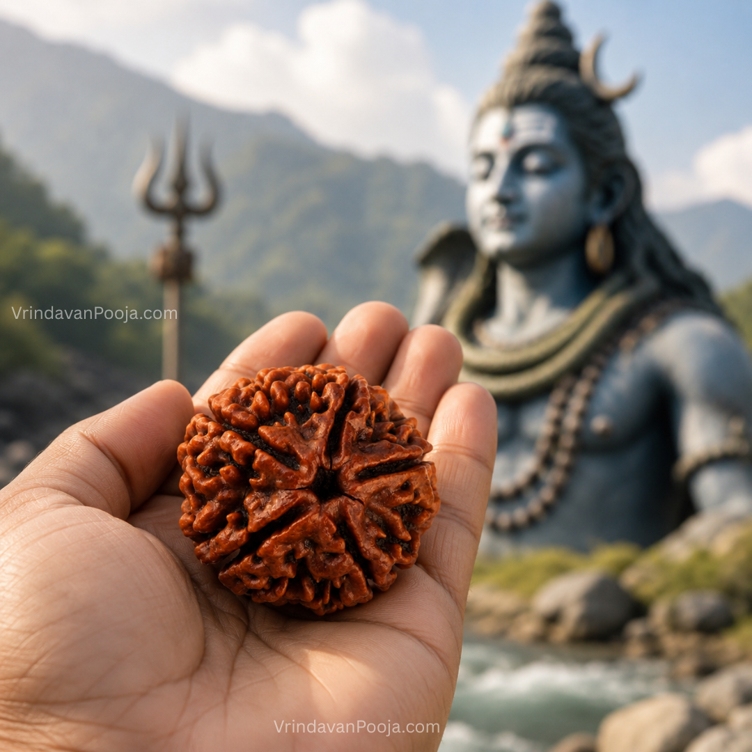 5 Mukhi Abhimantrit Rudraksha