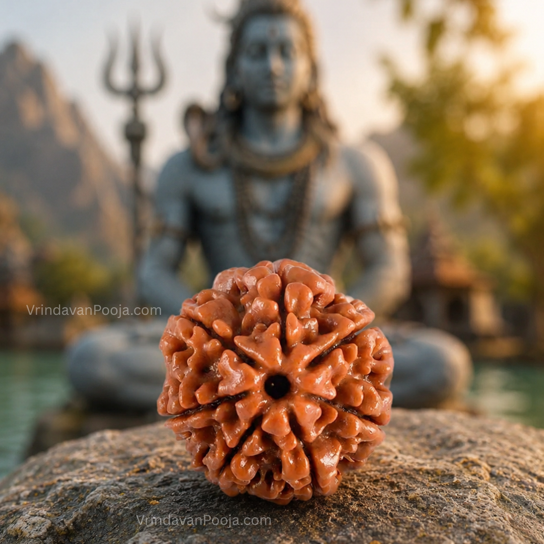 7 Mukhi Abhimantrit Rudraksha