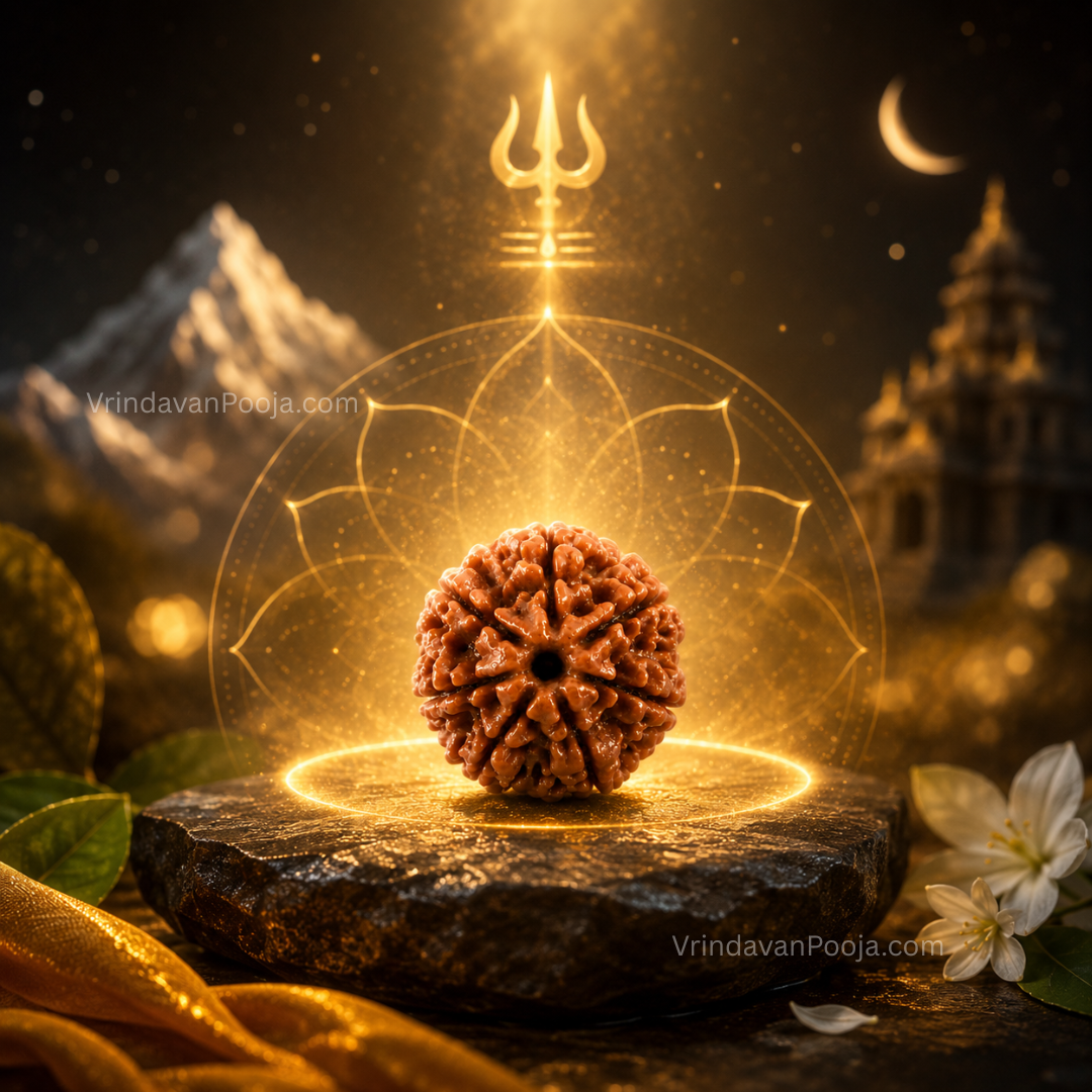 7 Mukhi Abhimantrit Rudraksha