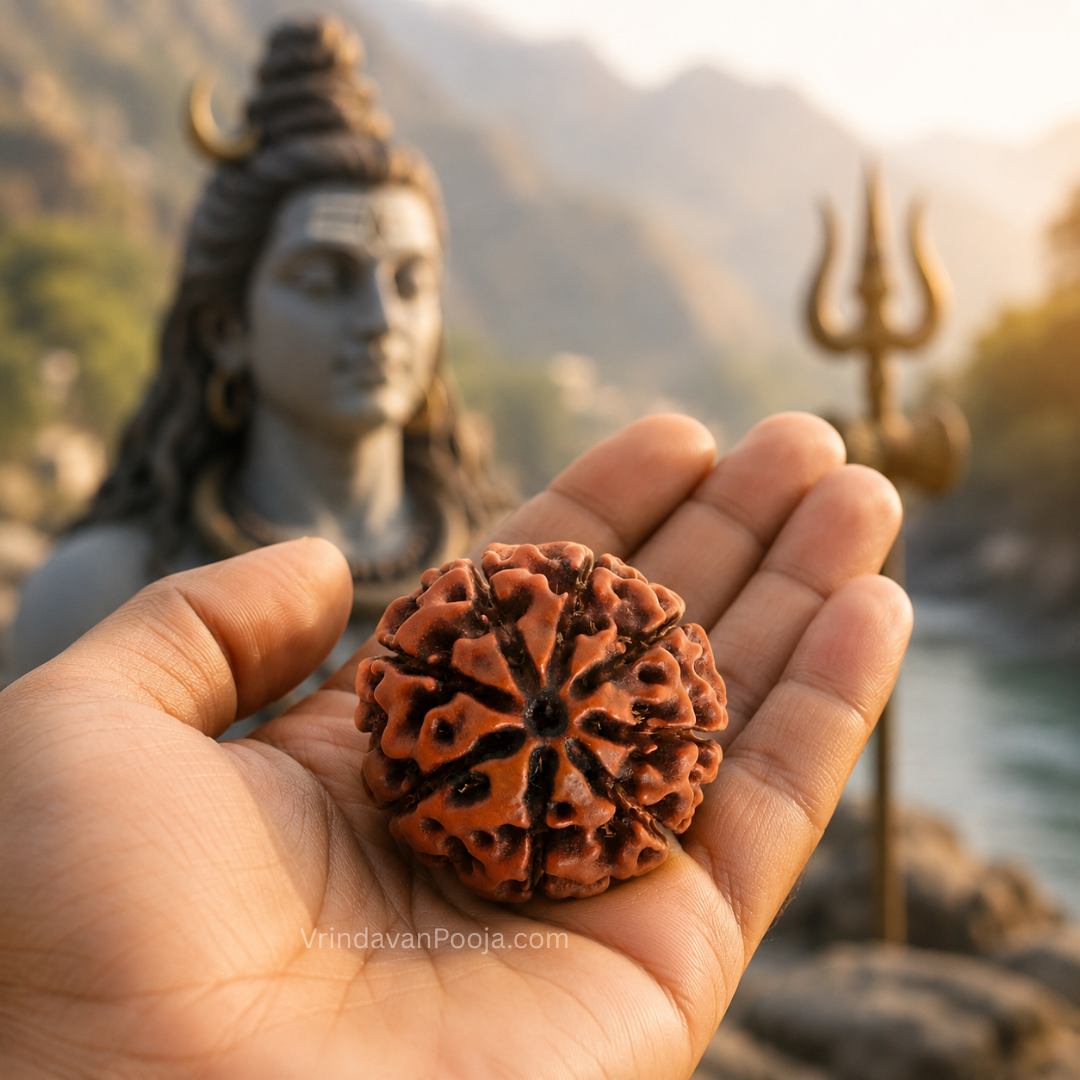 8 Mukhi Abhimantrit Rudraksha