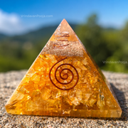 Citrine Pyramid – Attract Wealth, Success & Positive Energy