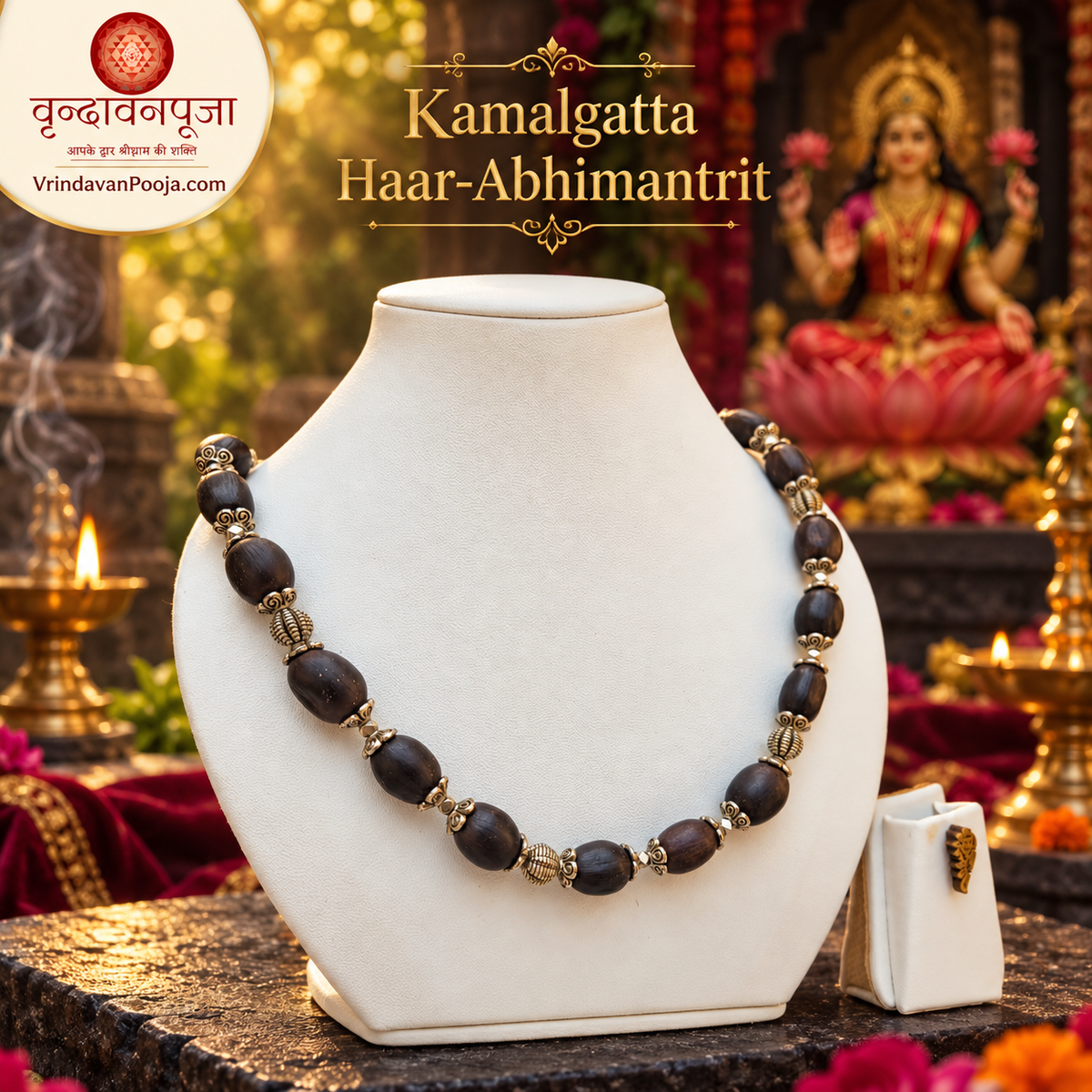Abhimantrit Kamalgatta Mala – 27 Beads