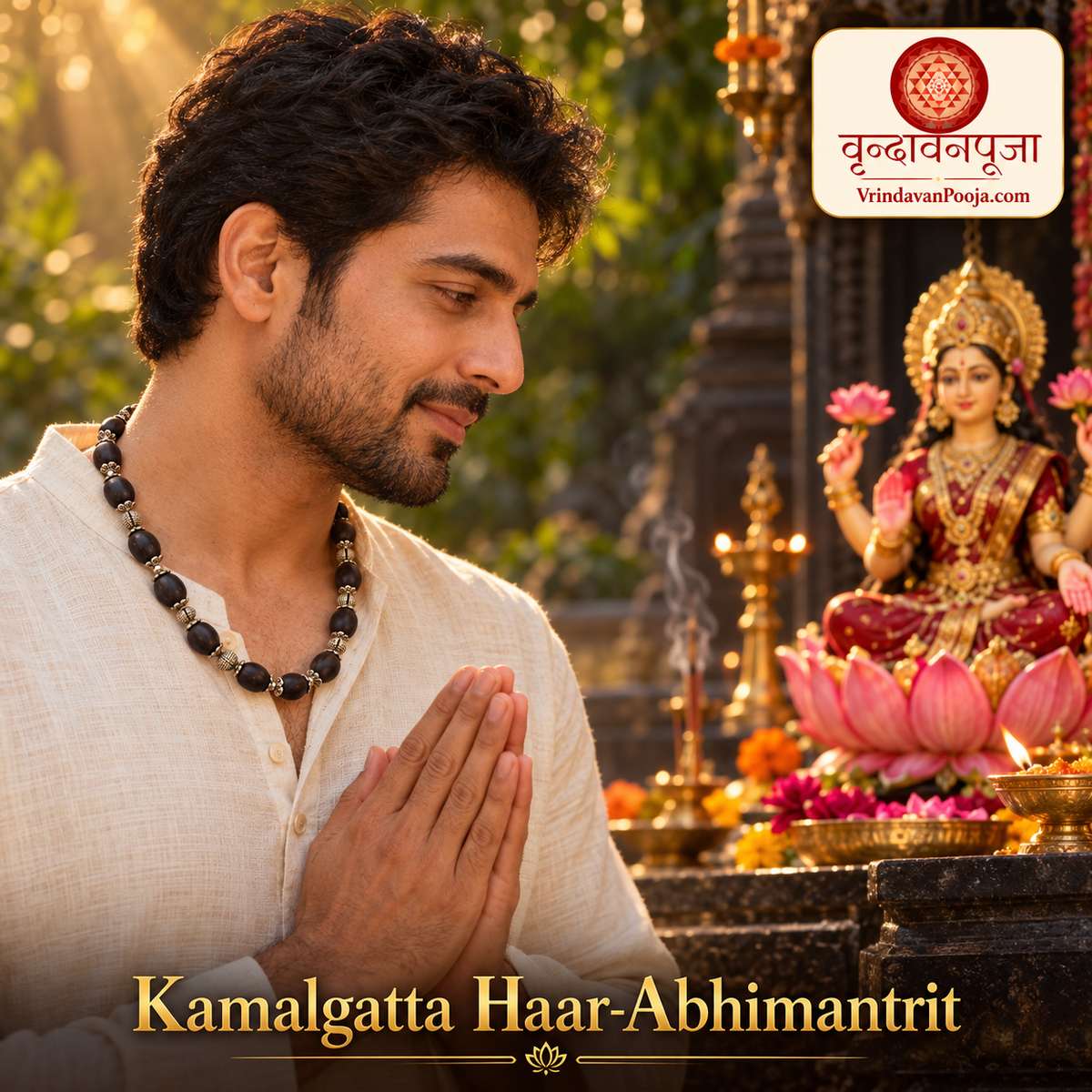 Abhimantrit Kamalgatta Mala – 27 Beads