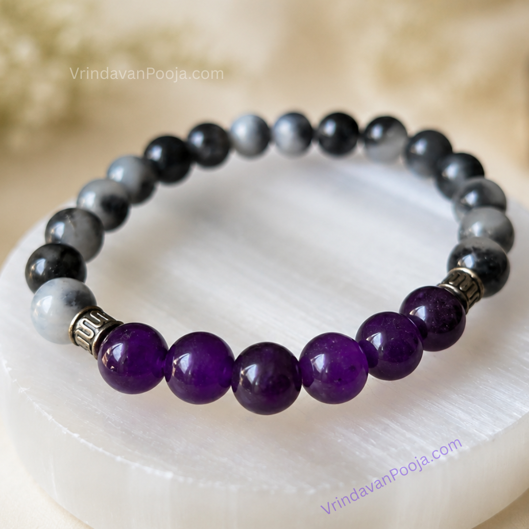 Amethyst Bracelet (Kark Rashi) Cancer