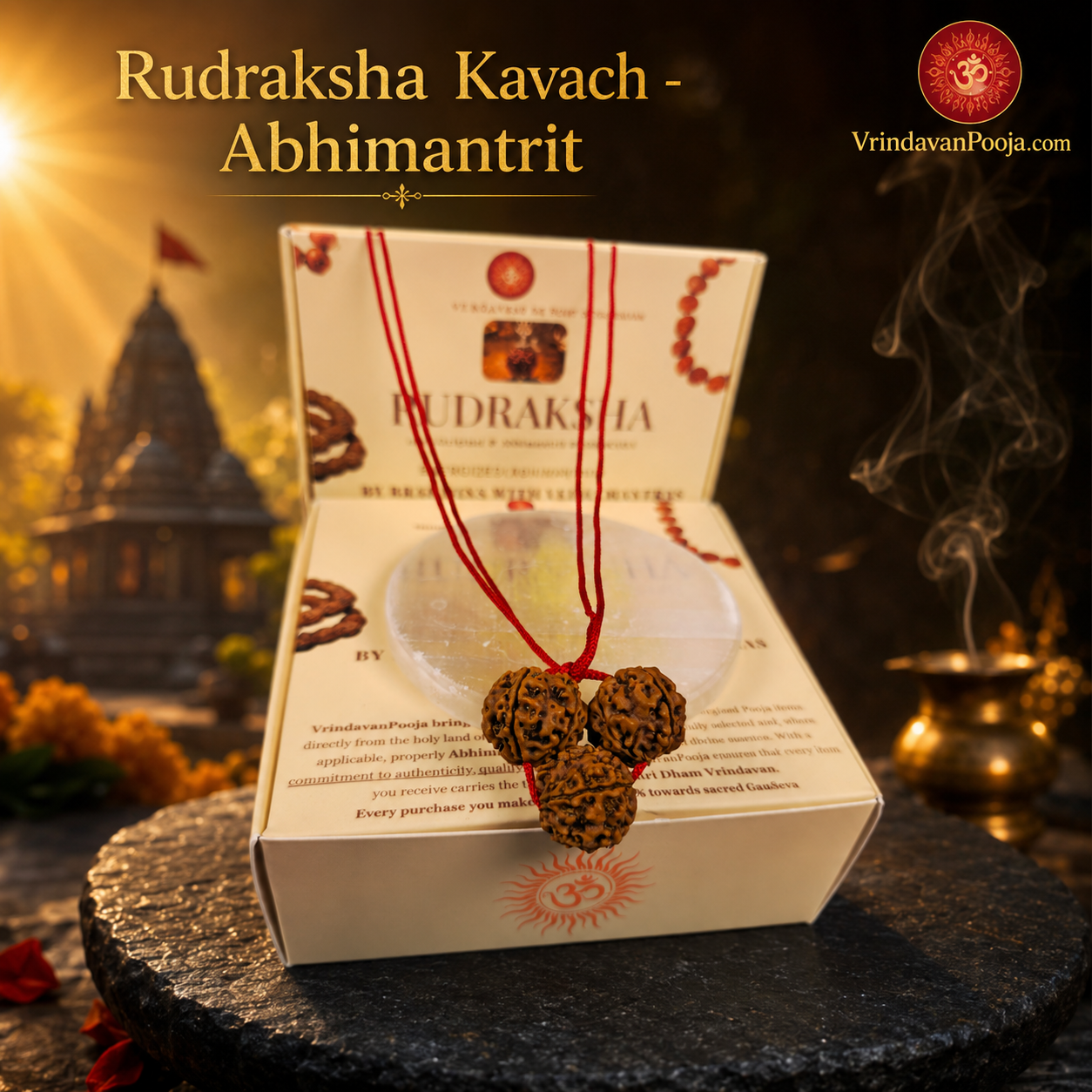 Rudraksha Kavach - Abhimantrit