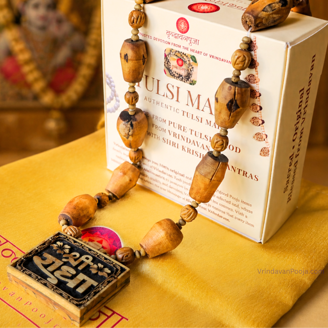 Shri Radha Locket Tulsi Mala