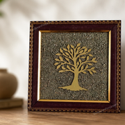 Tree of Life Raw Pyrite Frame