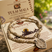 Tulsi Mala with Radha Krishna Pendant