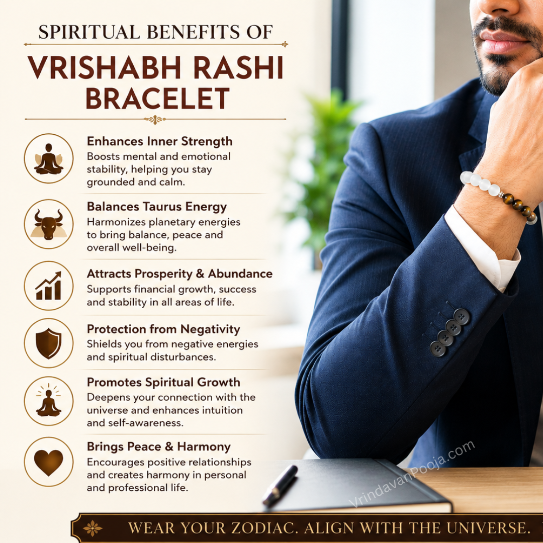 Selenite Bracelet (Vrishabh Rashi) Taurus