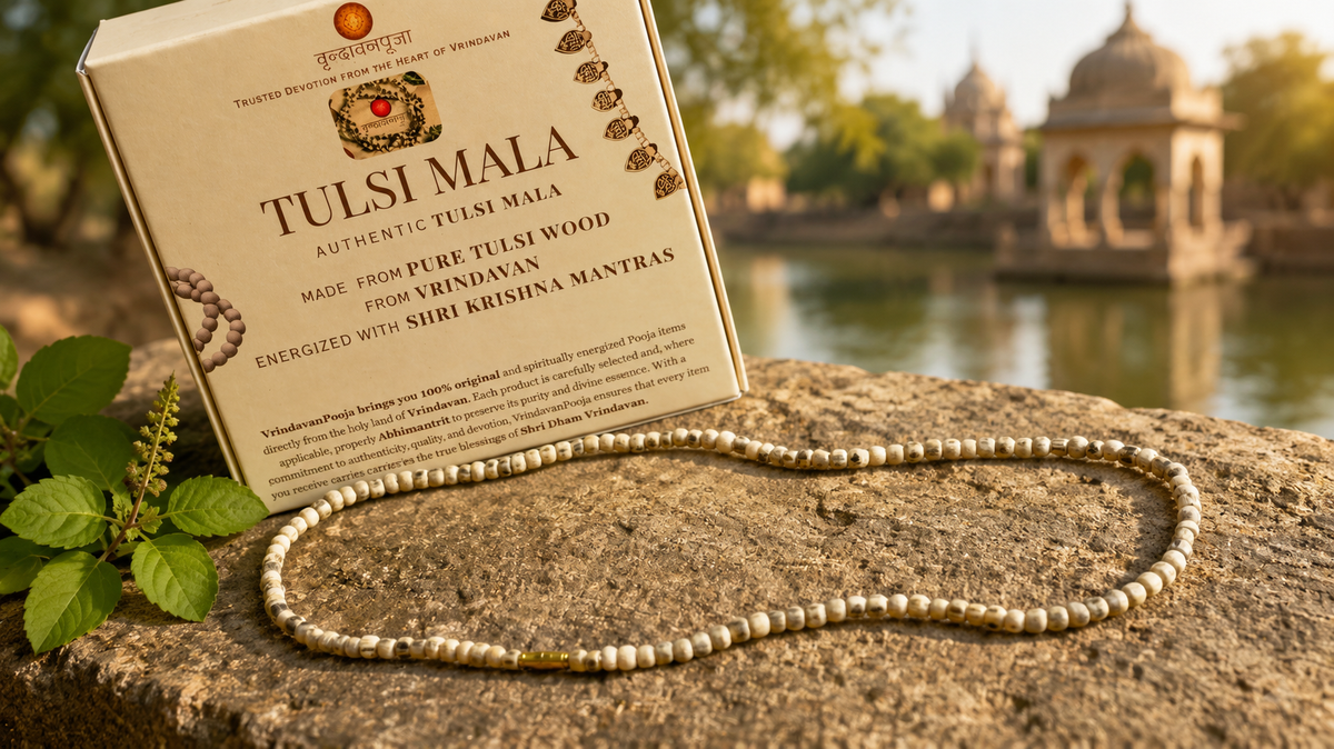 श्यामा श्याम तुलसी कंठी (Combo) - Tulsi Kanthi Mala