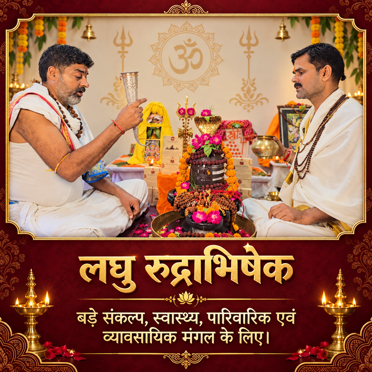 लघु रुद्राभिषेक । Laghu Rudrabhishek