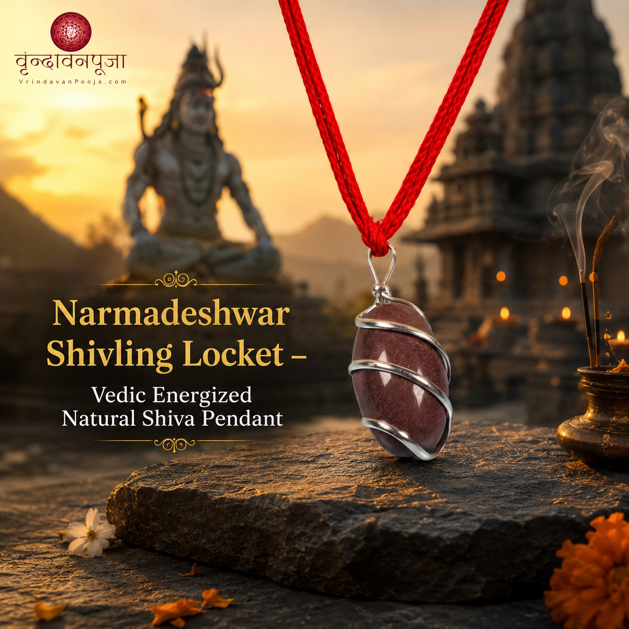 Narmadeshwar Shivling Locket