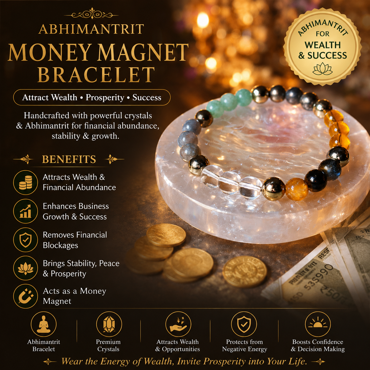 Money Magnet Bracelet