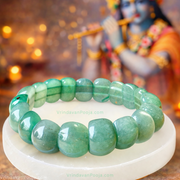 Green Aventurine Bracelet - Abhimantrit & Authentic
