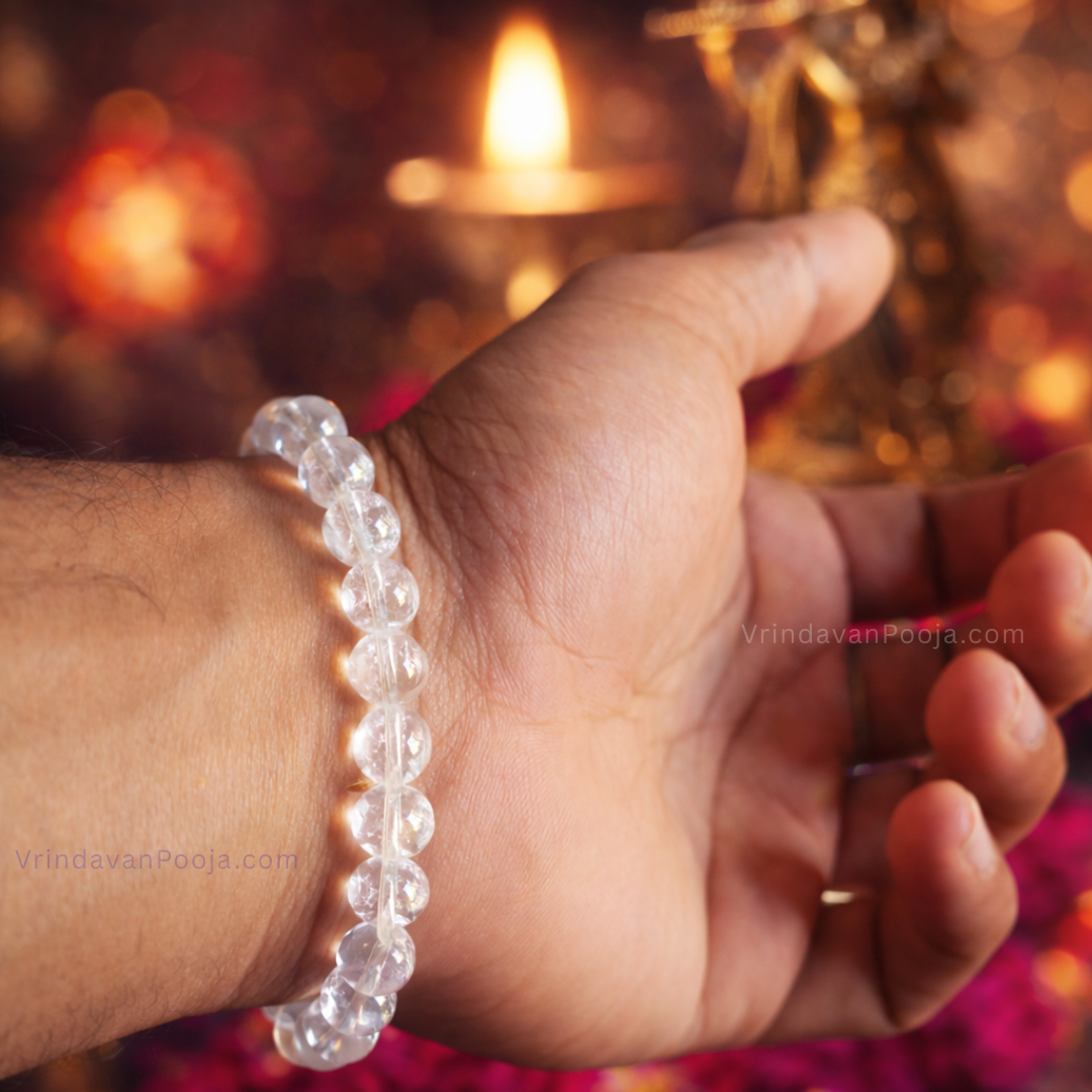 Pure Sphatik Bracelet (Abhimantrit)