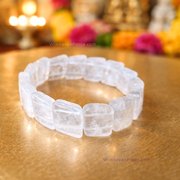 Pure Sphatik Bracelet (Square Shape)