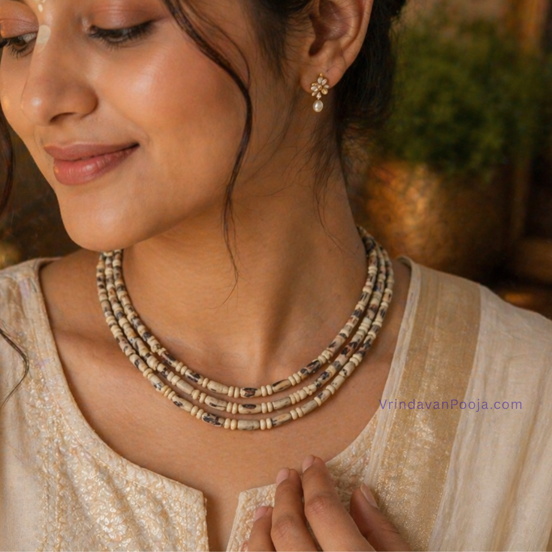 Tulsi Kanthi Mala (3 Round)